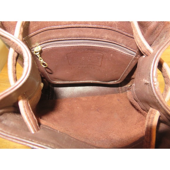 coach backpack vintage bucket leather – OMNIA Vintage‎ Coach Tan Leather Bucket